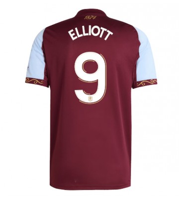 Aston Villa Harvey Elliott #9 Hemmatröja 2025-26 Kortärmad